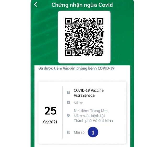 Dịch vụ in mã QR chứa thông tin tiêm chủng ra thẻ nhựa tại công ty in nhanh TPHCM