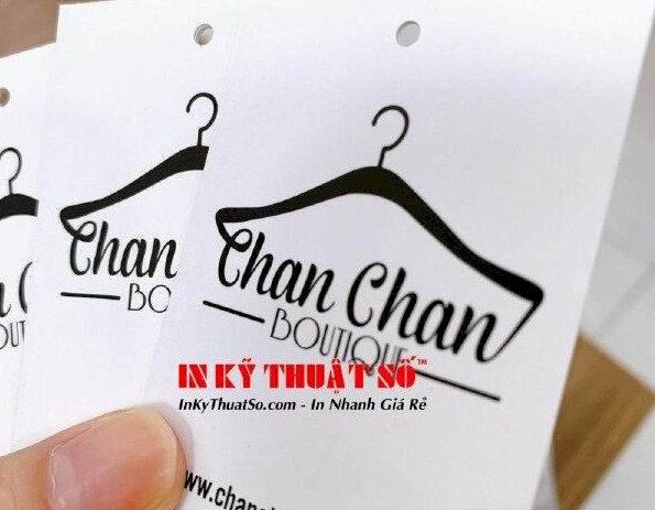 In tag treo quần áo, in tag giấy treo shop thời trang, in nhanh giá rẻ