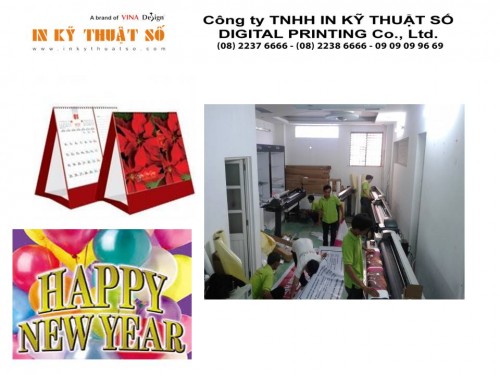 Dịch vụ in lịch tết giá rẻ