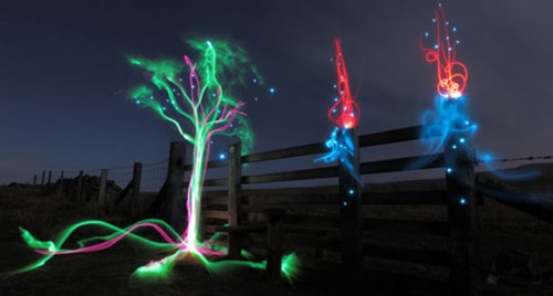 Hình ảnh đẹp - Nghệ thuật từ những ánh sáng