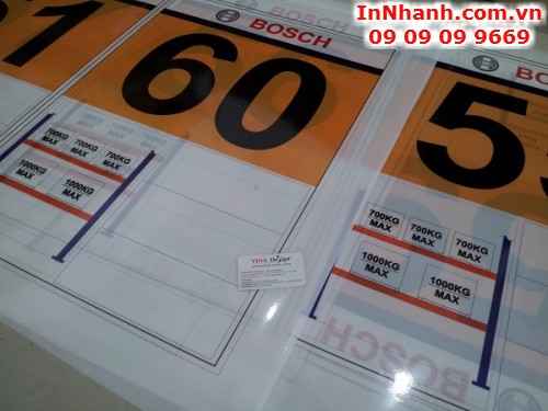 In backlit film hình ảnh theo yêu cầu cho tập đoàn Bosch