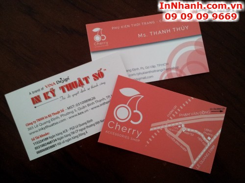 In card nhanh, in nhanh lấy liền tại TPHCM
