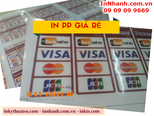 In kỹ thuật số giải pháp thích hợp cho in PP giá rẻ
