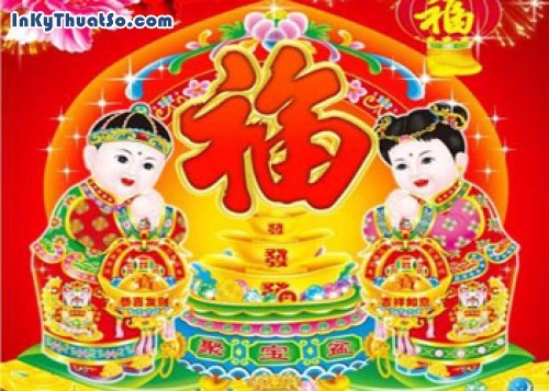 In lịch tết tặng khách hàng