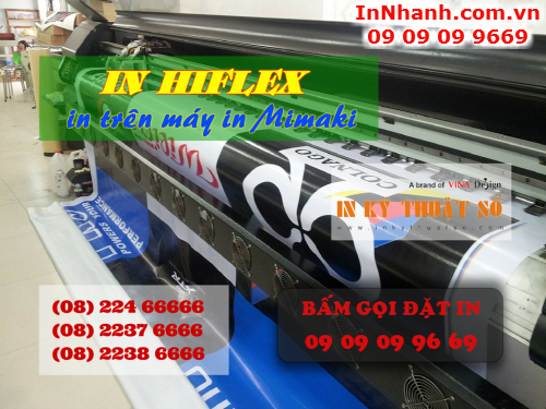 In nhanh phông nền hiflex giá rẻ, in khổ lớn giá rẻ, in nhanh có hàng ngay trong ngày