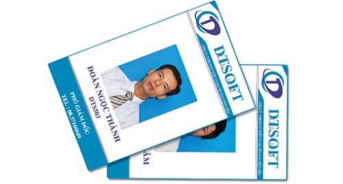 In thẻ nhựa nhân viên công ty