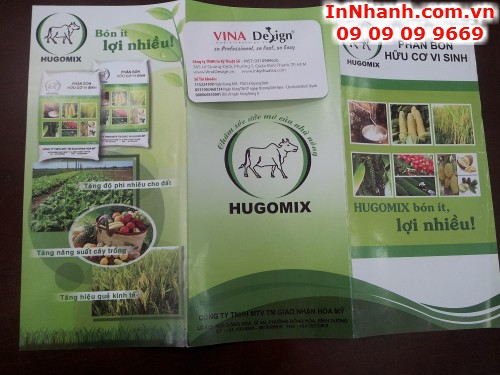 In tờ rơi nhanh tại Bình Thạnh