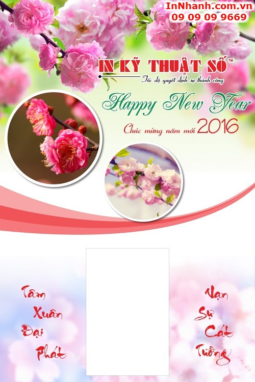 In và đặt lịch block số lượng ít theo yêu cầu tết 2016