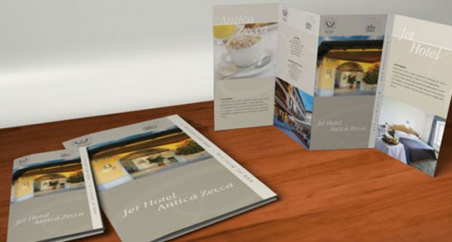 Nguyên tắc tương phản trong thiết kế brochure