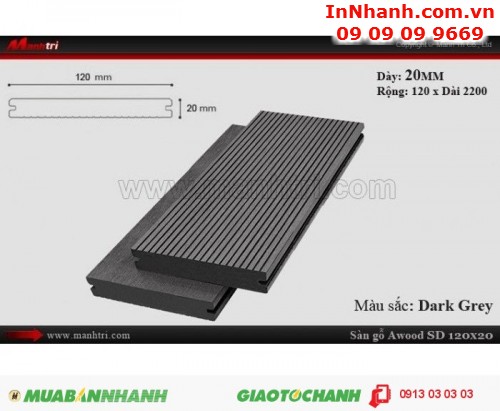 Sàn gỗ ngoài trời giá rẻ